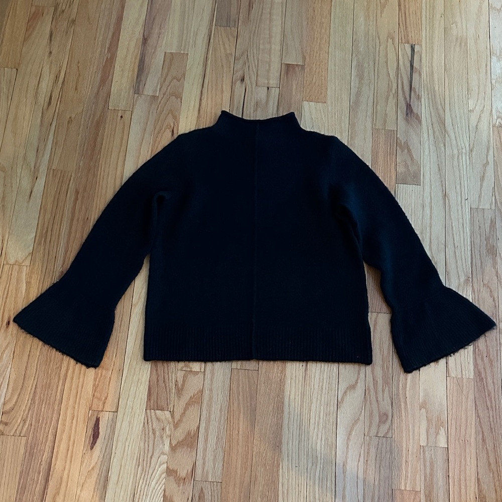 Gap Mock Neck Bell Sleeve Sweater